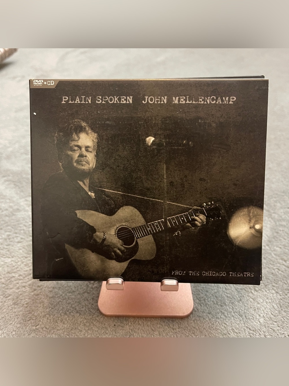 JOHN MELLENCAMP PLAIN SPOKEN-FROM THE CHICAGO THEATRE CD & DVD! Booklet